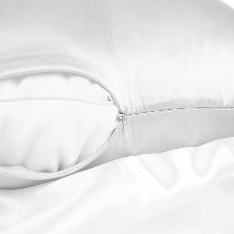 Smooth bedtime pillowcase — supplier detail and usage photo
