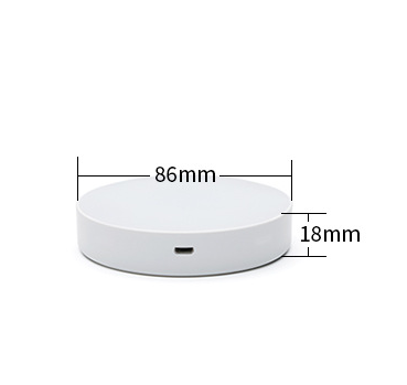 Ambient nightlight — supplier detail and usage photo