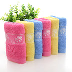 Cotton everyday face towel — supplier detail and usage photo
