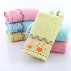 Cotton everyday face towel — supplier detail and usage photo