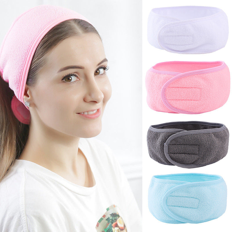 Soft spa headband — supplier detail and usage photo