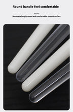 Fan applicator brush — supplier detail and usage photo