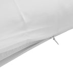 Satin-feel everyday pillowcase — supplier detail and usage photo