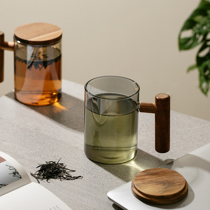 Glass ritual mug — supplier detail and usage photo