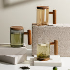 Glass ritual mug — supplier detail and usage photo