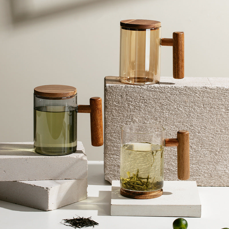 Glass ritual mug — supplier detail and usage photo