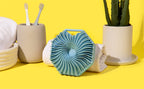 Silicone body scrubber — supplier detail and usage photo