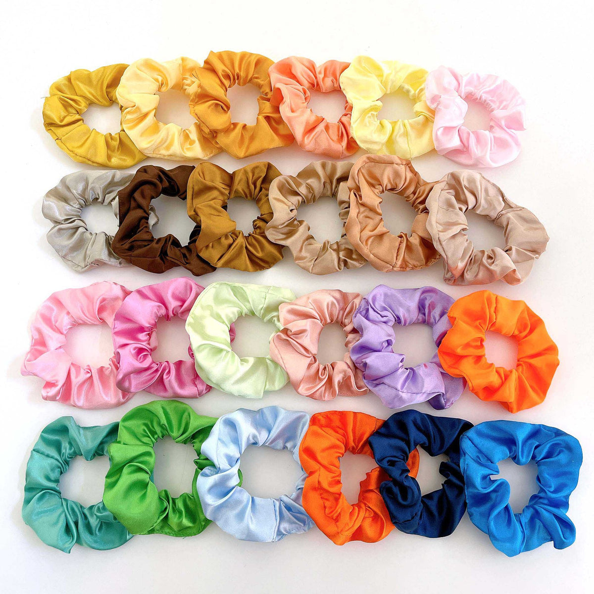 Everyday scrunchies — supplier detail and usage photo
