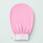 Exfoliating bath mitt — representative option in a coastal studio setting; choose options for exact contents.