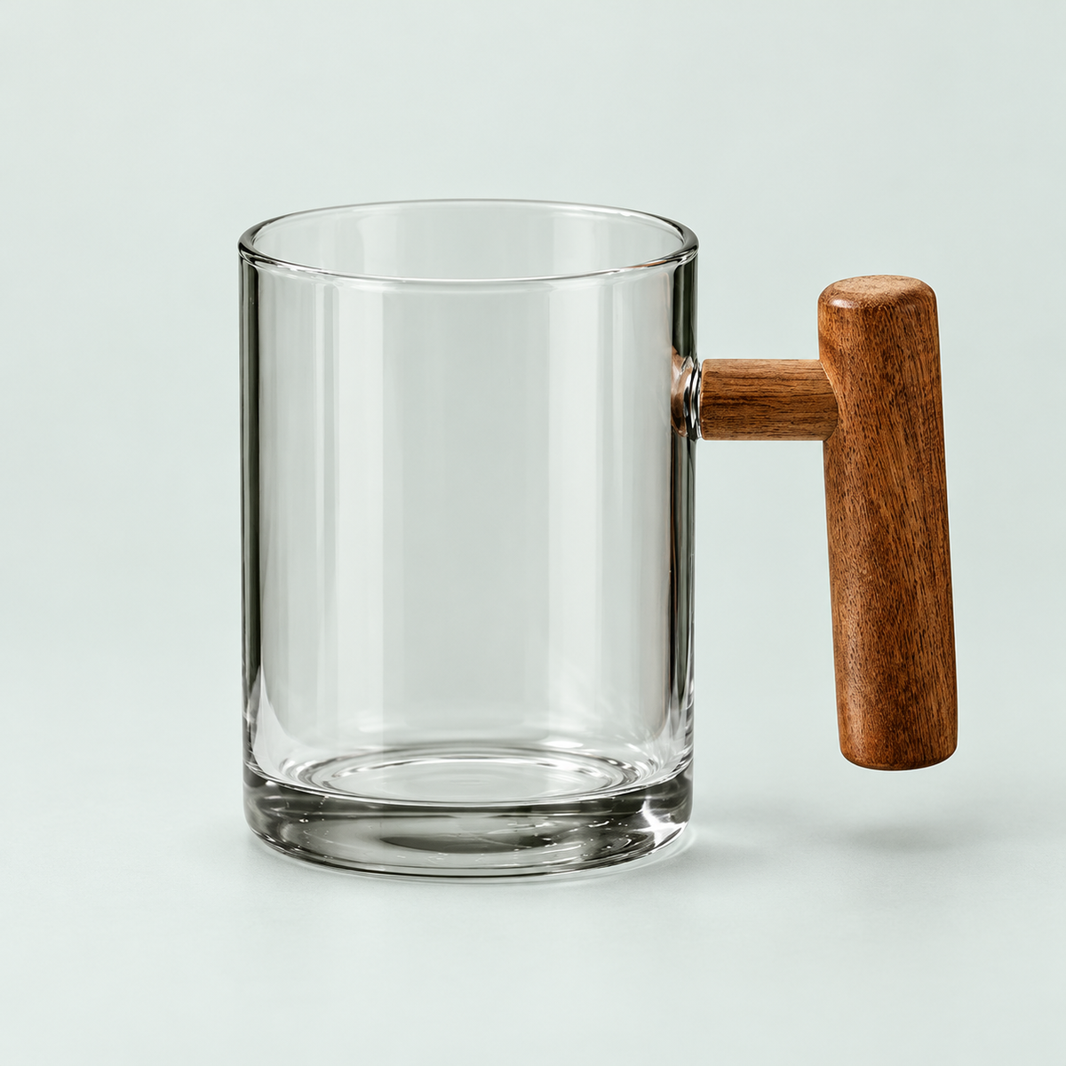 Glass ritual mug — representative option in a coastal studio setting; choose options for exact contents.