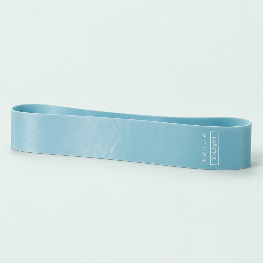 Gradient loop resistance band — representative option in a coastal studio setting; choose options for exact contents.