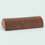 Half-round foam support pillow — representative option in a coastal studio setting; choose options for exact contents.