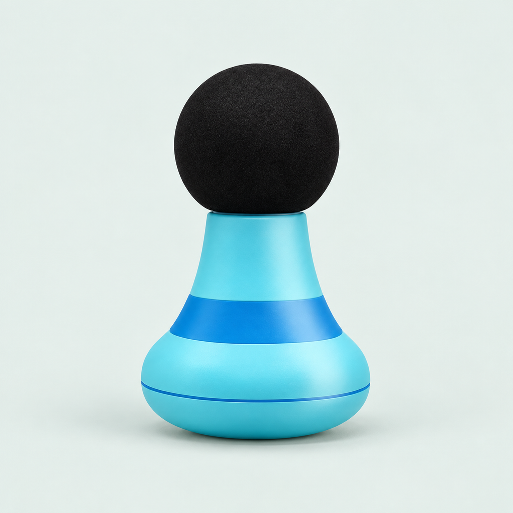Pocket vibrating massager — representative option in a coastal studio setting; choose options for exact contents.