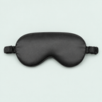 Satin-feel eye mask — representative option in a coastal studio setting; choose options for exact contents.