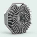 Silicone body scrubber — representative option in a coastal studio setting; choose options for exact contents.