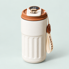 Temperature-display bottle — representative option in a coastal studio setting; choose options for exact contents.