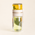 Glass tea-infuser bottle — clean reverse view — CJHS138516907GT