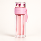 Glass tea-infuser bottle — clean reverse view — CJHS138516904DW