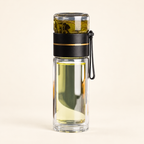 Glass tea-infuser bottle — clean reverse view — CJHS138516912LO